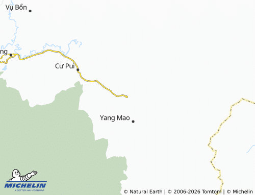 MICHELIN Cư Drăm map - ViaMichelin