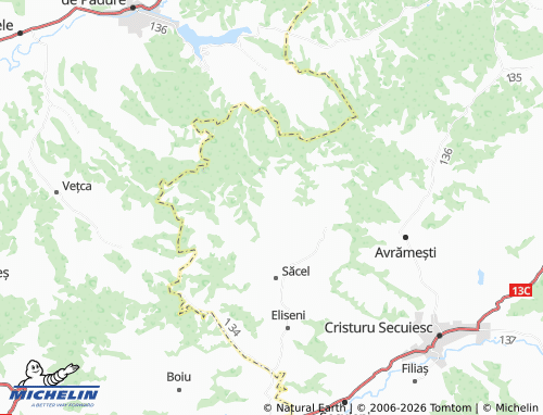 Mappa MICHELIN Șoimușu Mare - ViaMichelin