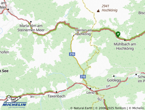MICHELIN-Landkarte Sonnberg - ViaMichelin