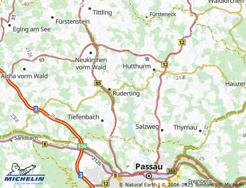 MICHELIN Gastorf map - ViaMichelin