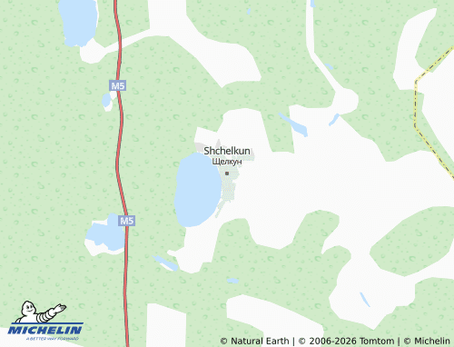 MICHELIN-Landkarte Shchelkun - ViaMichelin