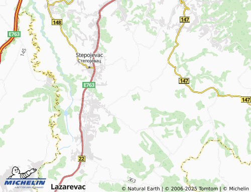 MICHELIN Sokolovo map - ViaMichelin