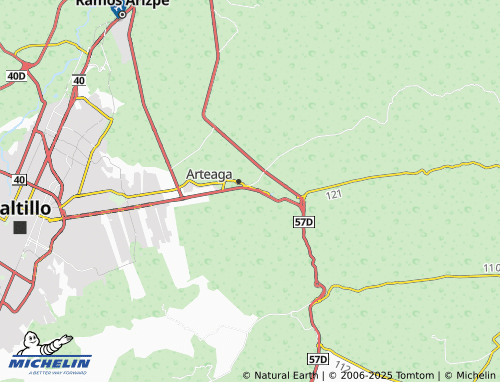 MICHELIN La Huerta map - ViaMichelin