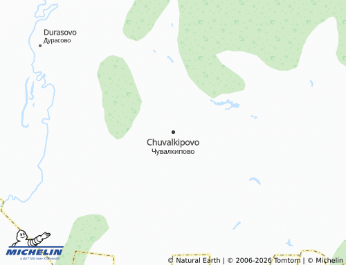 MICHELIN-Landkarte Chuvalkipovo - ViaMichelin