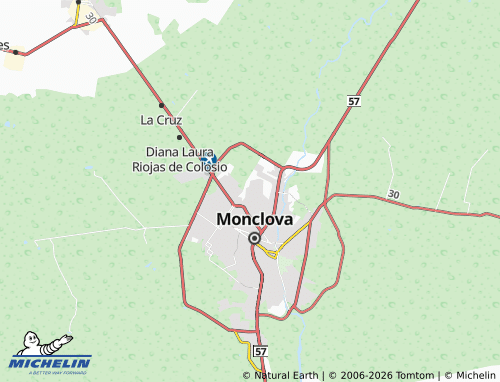 Mappa MICHELIN Los Cedros - ViaMichelin
