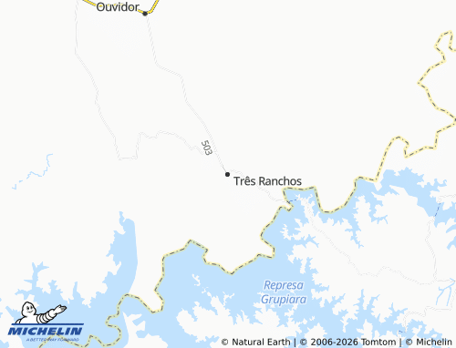 MICHELIN Três Ranchos map - ViaMichelin