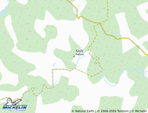 MICHELIN-Landkarte Kayly - ViaMichelin
