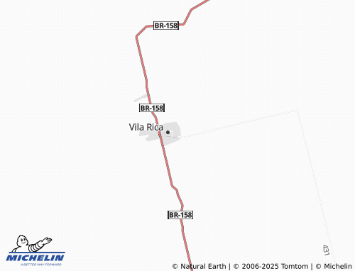 MICHELIN Vila Nova map - ViaMichelin
