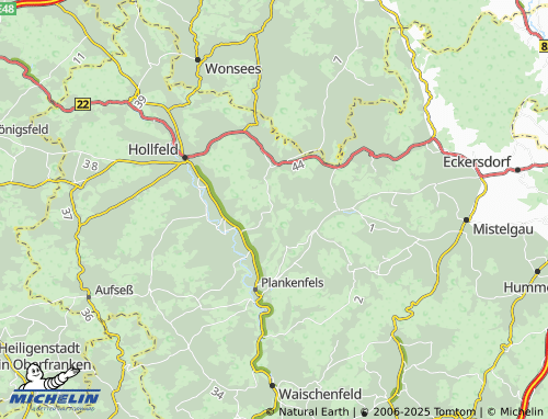 Kaart MICHELIN Wohnsdorf - ViaMichelin