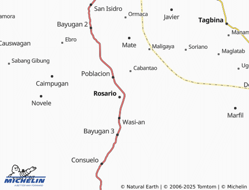 MICHELIN Santa Cruz map - ViaMichelin