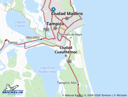 Mappa MICHELIN Benito Juárez - ViaMichelin