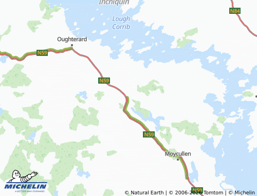 Kaart MICHELIN Rosscahill - ViaMichelin