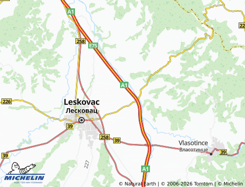 Mapa MICHELIN Kumarevo - ViaMichelin
