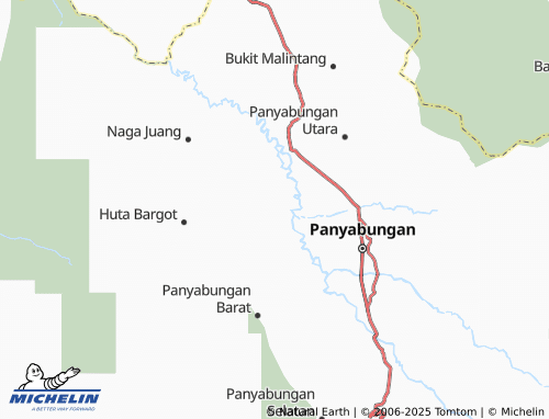 MICHELIN Binanga map - ViaMichelin