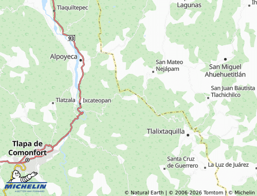 Mappa MICHELIN Santa Cruz - ViaMichelin
