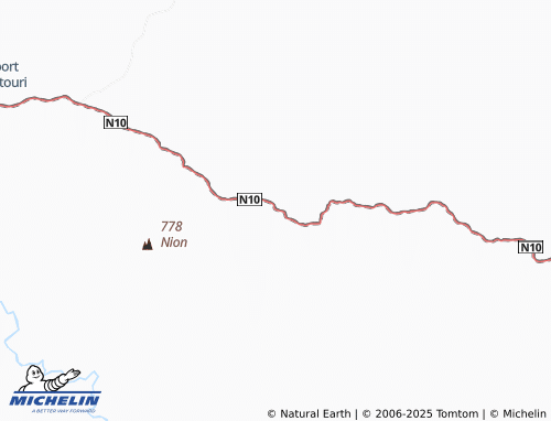 MICHELIN Ngoura map - ViaMichelin