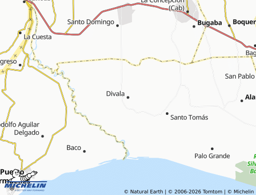 MICHELIN Divala map - ViaMichelin