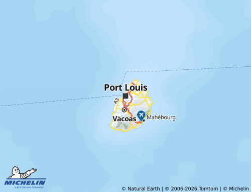 Mappa MICHELIN Port Louis - ViaMichelin