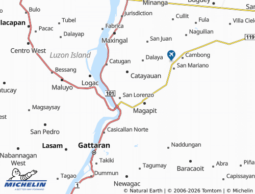 Mappa MICHELIN Bangag - ViaMichelin