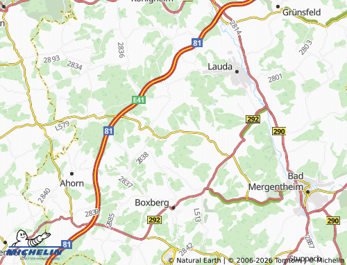 MICHELIN Lengenrieden map - ViaMichelin
