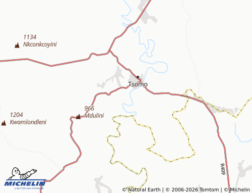 MICHELIN-Landkarte KwaJara - ViaMichelin