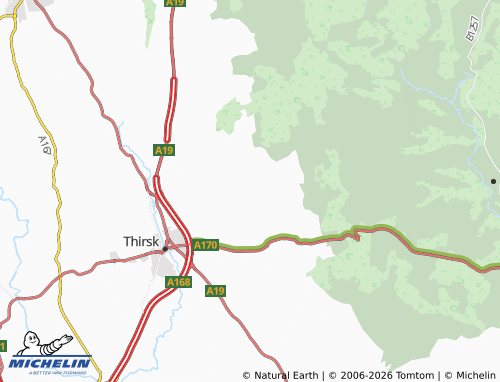 Carte MICHELIN Felixkirk - ViaMichelin