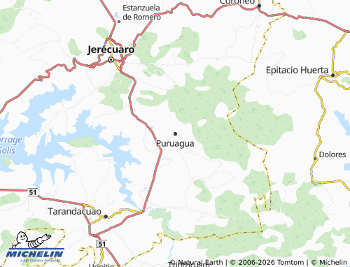Mappa MICHELIN Puruagua - ViaMichelin