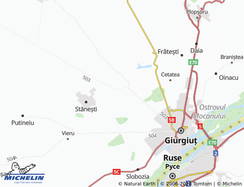 Mapa MICHELIN Ghizdaru - ViaMichelin