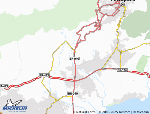MICHELIN Jardim Olimpo map - ViaMichelin