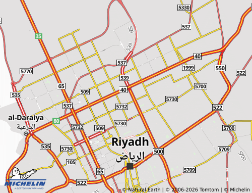 Carte MICHELIN al-Aizdihar - ViaMichelin