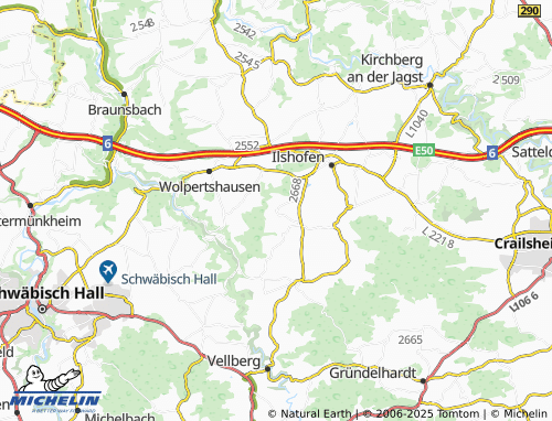 MICHELIN Steinbächle map - ViaMichelin