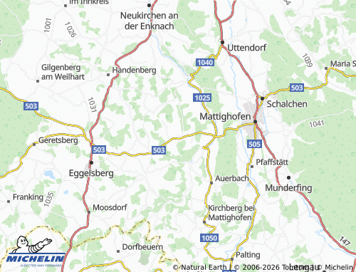 MICHELIN Landerting map - ViaMichelin