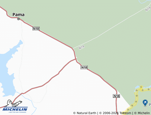Mapa MICHELIN Nadiokan - ViaMichelin