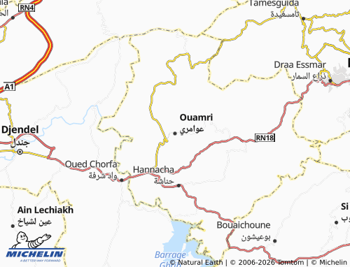 Mappa MICHELIN Awamri - ViaMichelin