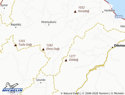 MICHELIN Sarımsak map - ViaMichelin