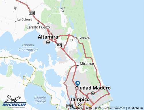 Mapa MICHELIN Satélte Popular - ViaMichelin