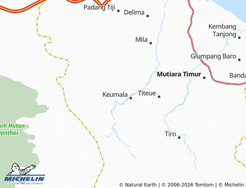 Mappa MICHELIN Cot Kreh - ViaMichelin
