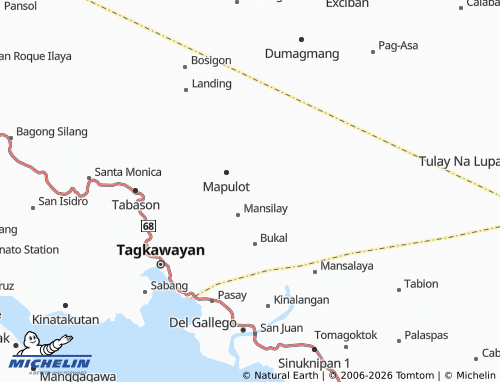 MICHELIN Tunton map - ViaMichelin