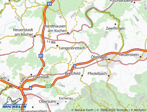 Mappa MICHELIN Neudeck - ViaMichelin