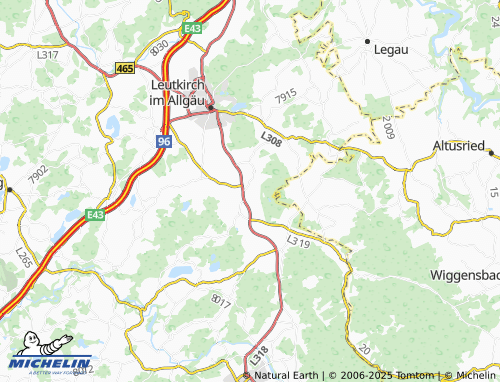 Kaart MICHELIN Unterösch - ViaMichelin