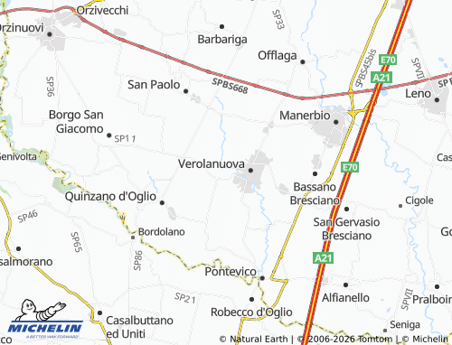 MICHELIN Verolavecchia map - ViaMichelin