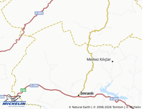 Mappa MICHELIN Borular - ViaMichelin