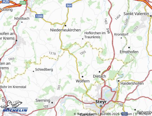 MICHELIN Leihmannsdorf map - ViaMichelin