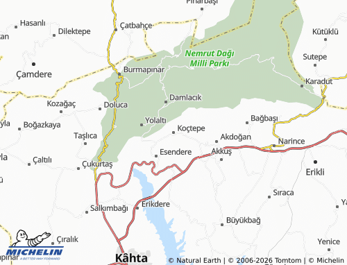 MICHELIN Koçtepe map - ViaMichelin