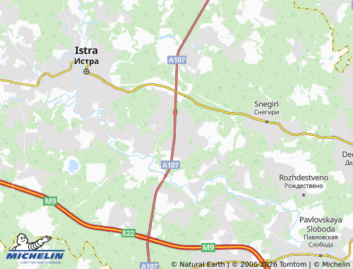 Carte MICHELIN Sokol-2 SNT - ViaMichelin