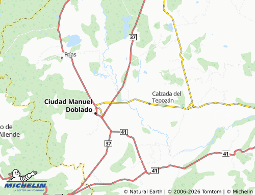 Mappa MICHELIN Santa Cruz de Maravillas - ViaMichelin