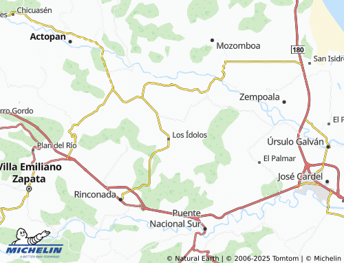 Carte MICHELIN El Ojite - ViaMichelin