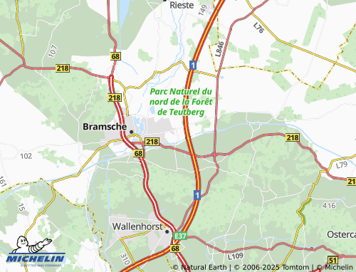 Kaart MICHELIN Eikern - ViaMichelin