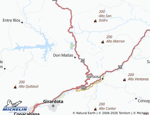 Carte MICHELIN Don Matías - ViaMichelin