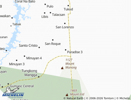 Mappa MICHELIN Paradise 3 - ViaMichelin